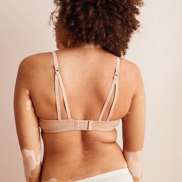 Aerie Real Happy Wireless Lightly Lined Bra Sz 36C Tan Adjustable Racerback - Picture 2 of 6